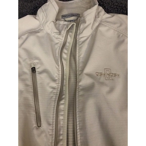 Port Authority Oshkosh Embroidered Fall Jacket Ladies Core Soft Shell 2XL Cream - Picture 3 of 8